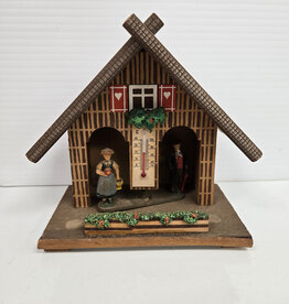Vintage Folk Art West German Weather House