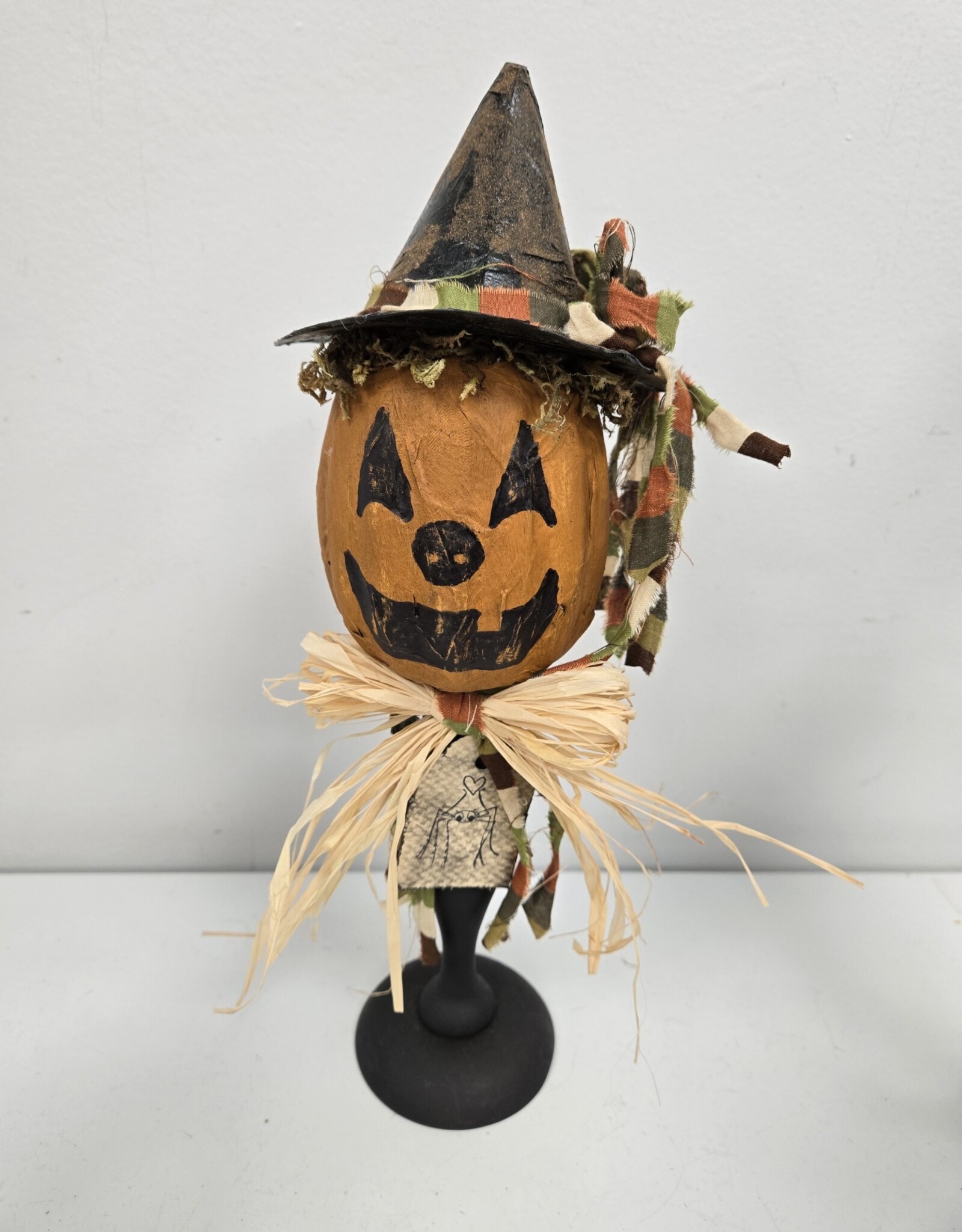 Primitive Pumpkin on Candlestick