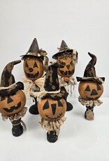 Primitive Pumpkin on Candlestick