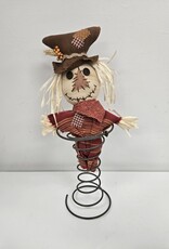 Primitive Scarecrow w/spring