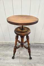Antique Piano Stool -