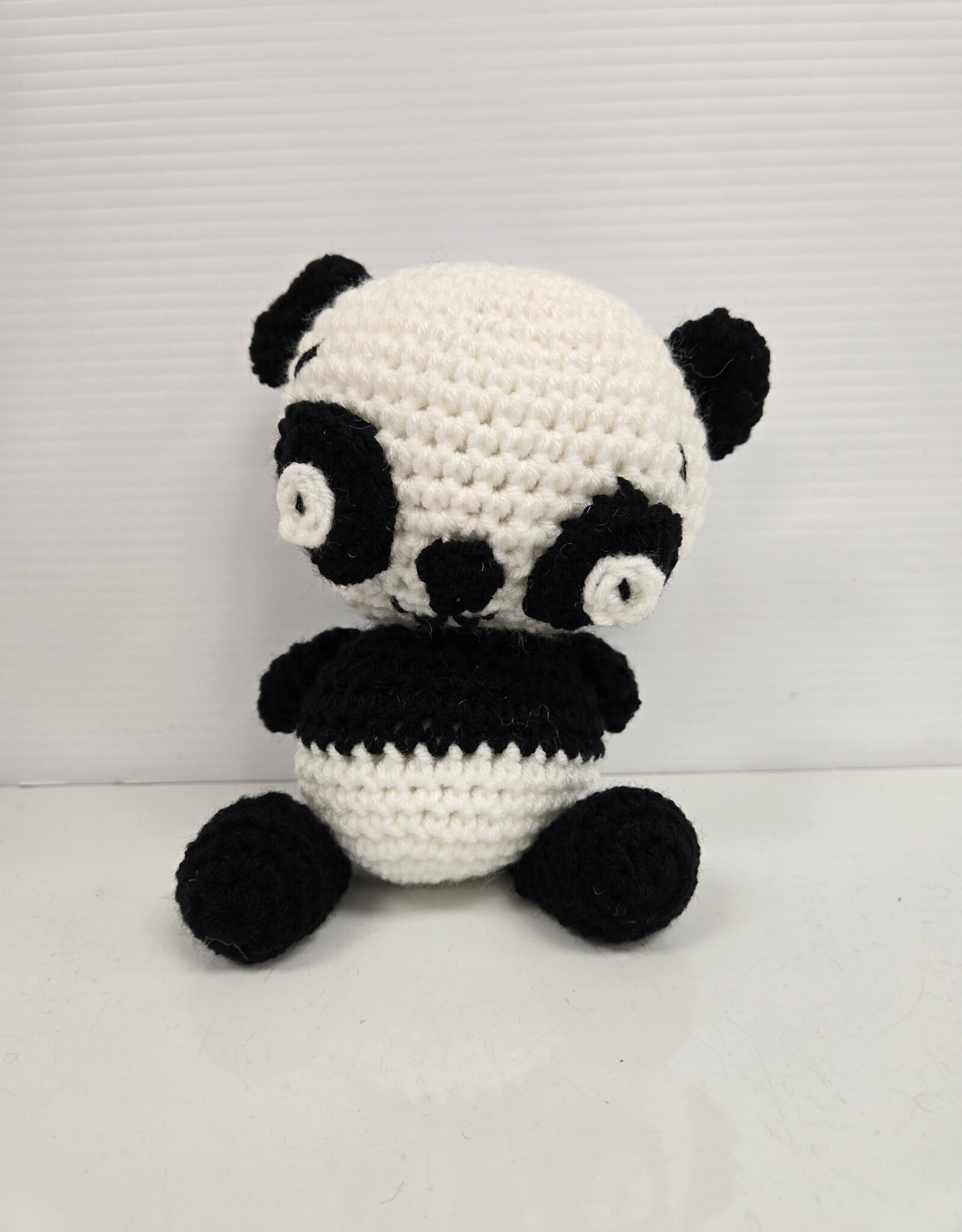 Crocheted Small Stuffie -  Panda