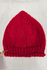 Knitted Hat - Red