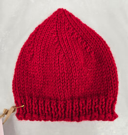 Knitted Hat - Red