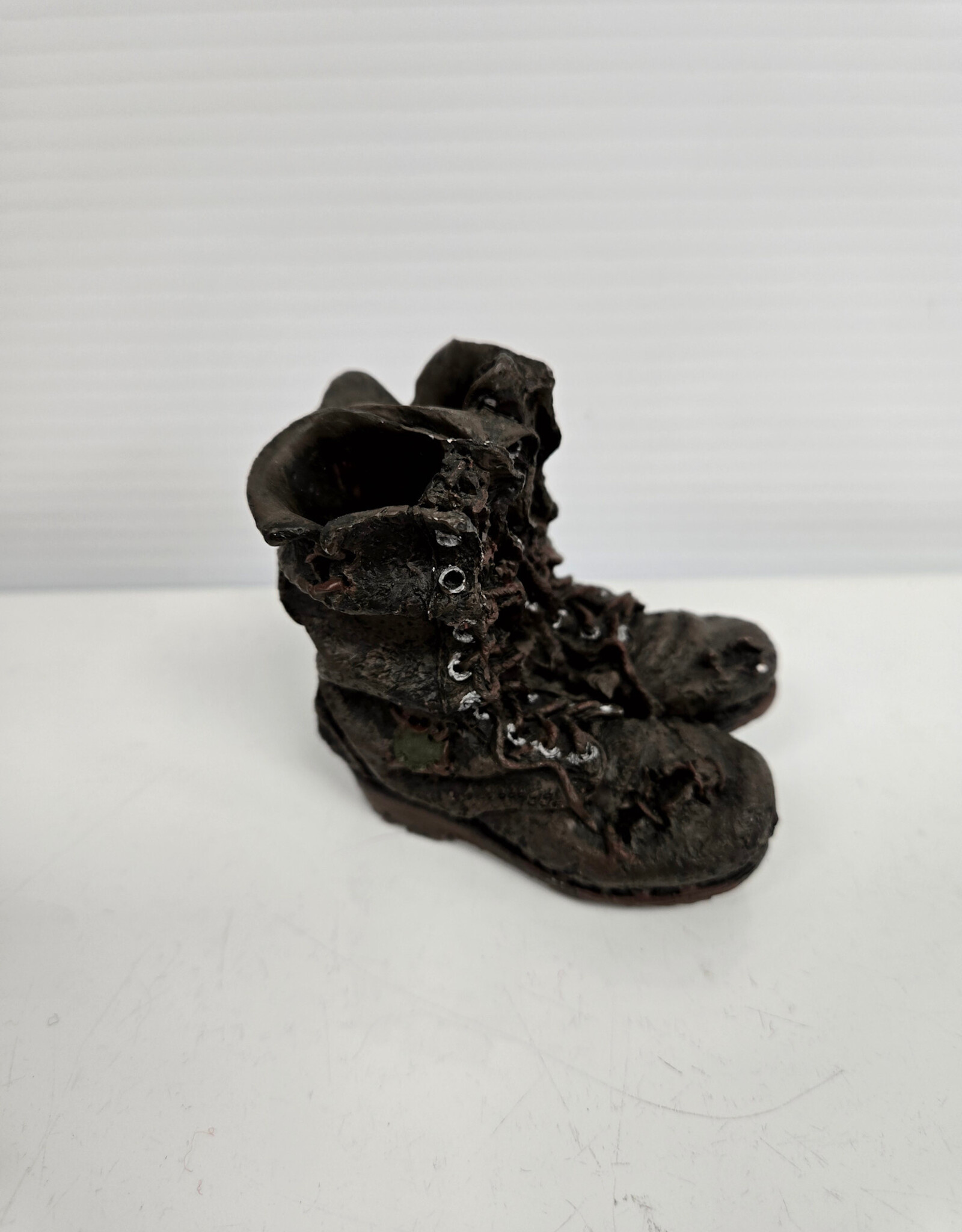 Vintage Decorative Miniature Boots - resin