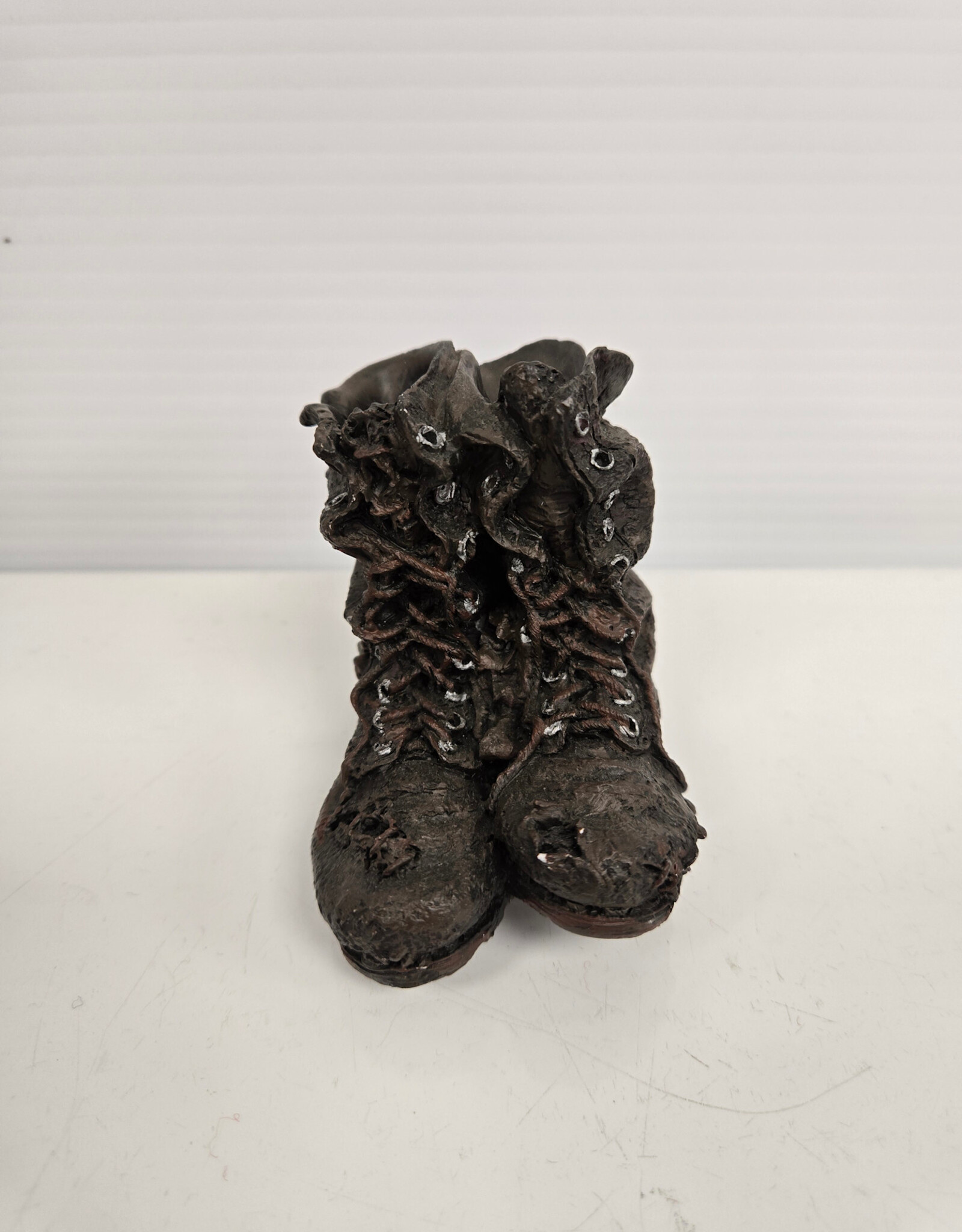 Vintage Decorative Miniature Boots - resin