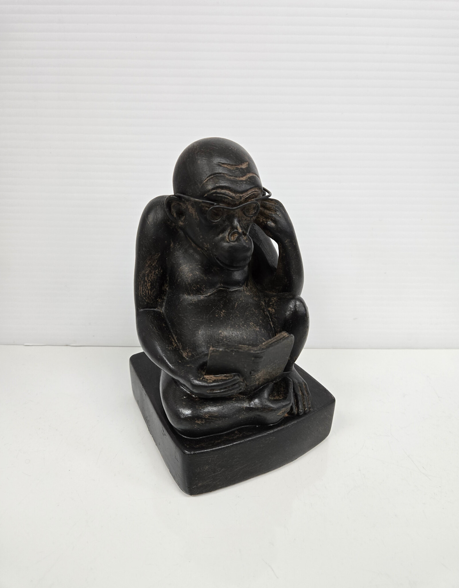 Reading Monkey Bookend