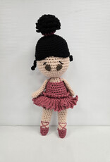 Crocheted Medium Stuffie - Ballerina