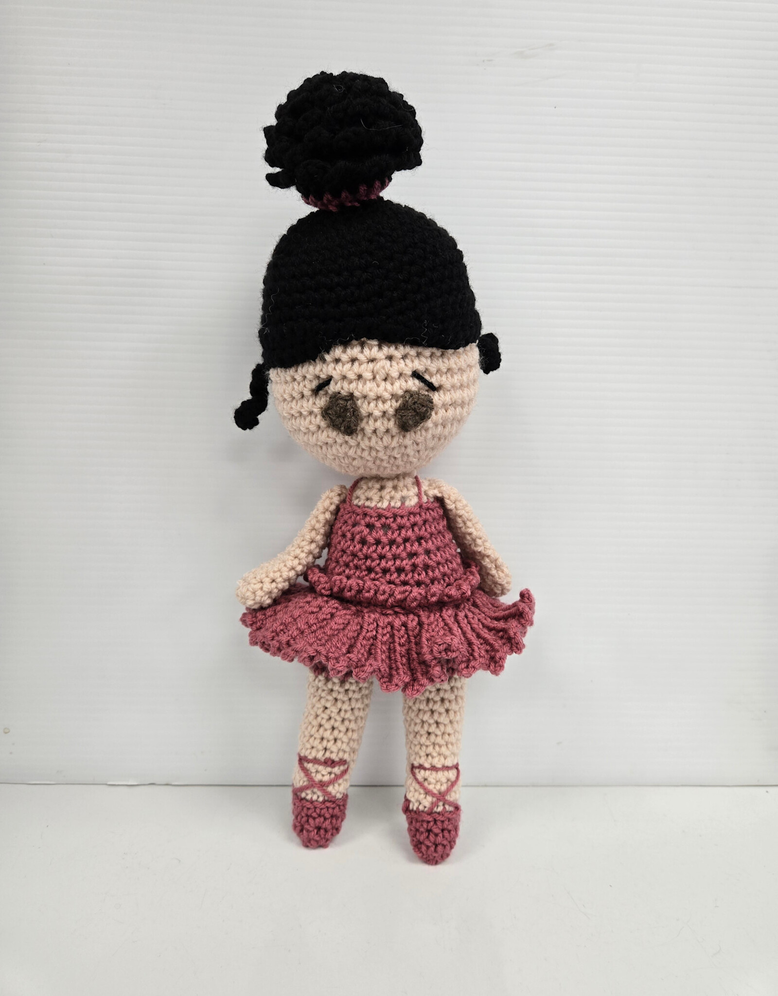 Crocheted Medium Stuffie - Ballerina