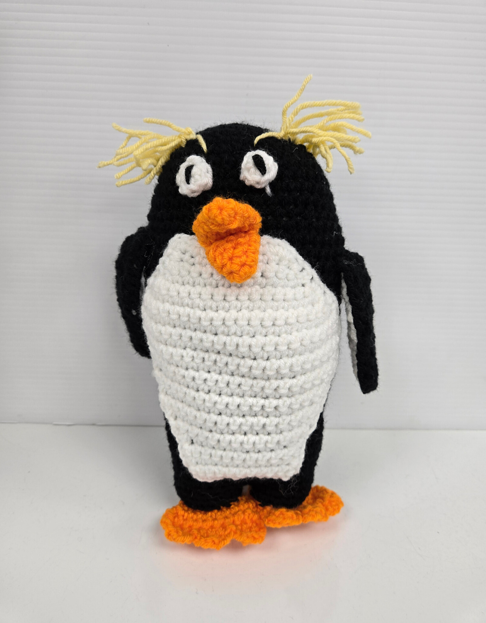Crocheted Medium Stuffie - Penguin