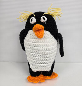 Crocheted Medium Stuffie - Penguin