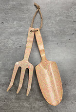 Garden Fork & Trowel - paisley