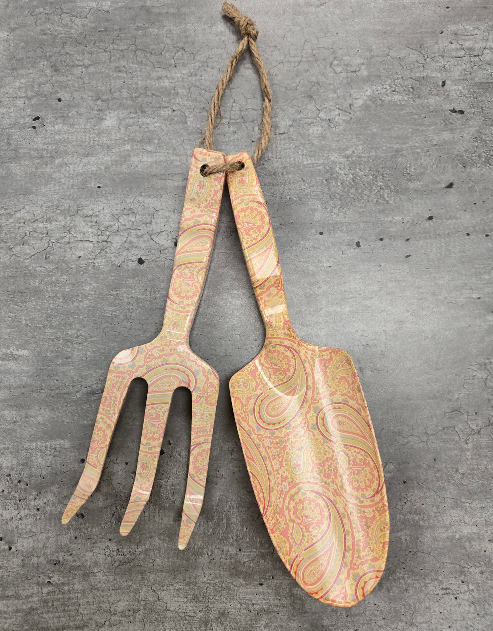 Garden Fork & Trowel - paisley