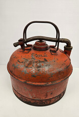 Vintage Eagle Gas Can w/metal spout & brass fitting
