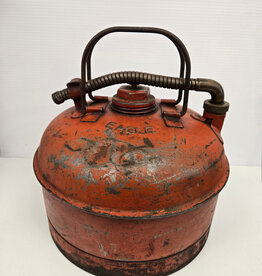 Vintage Eagle Gas Can w/metal spout & brass fitting