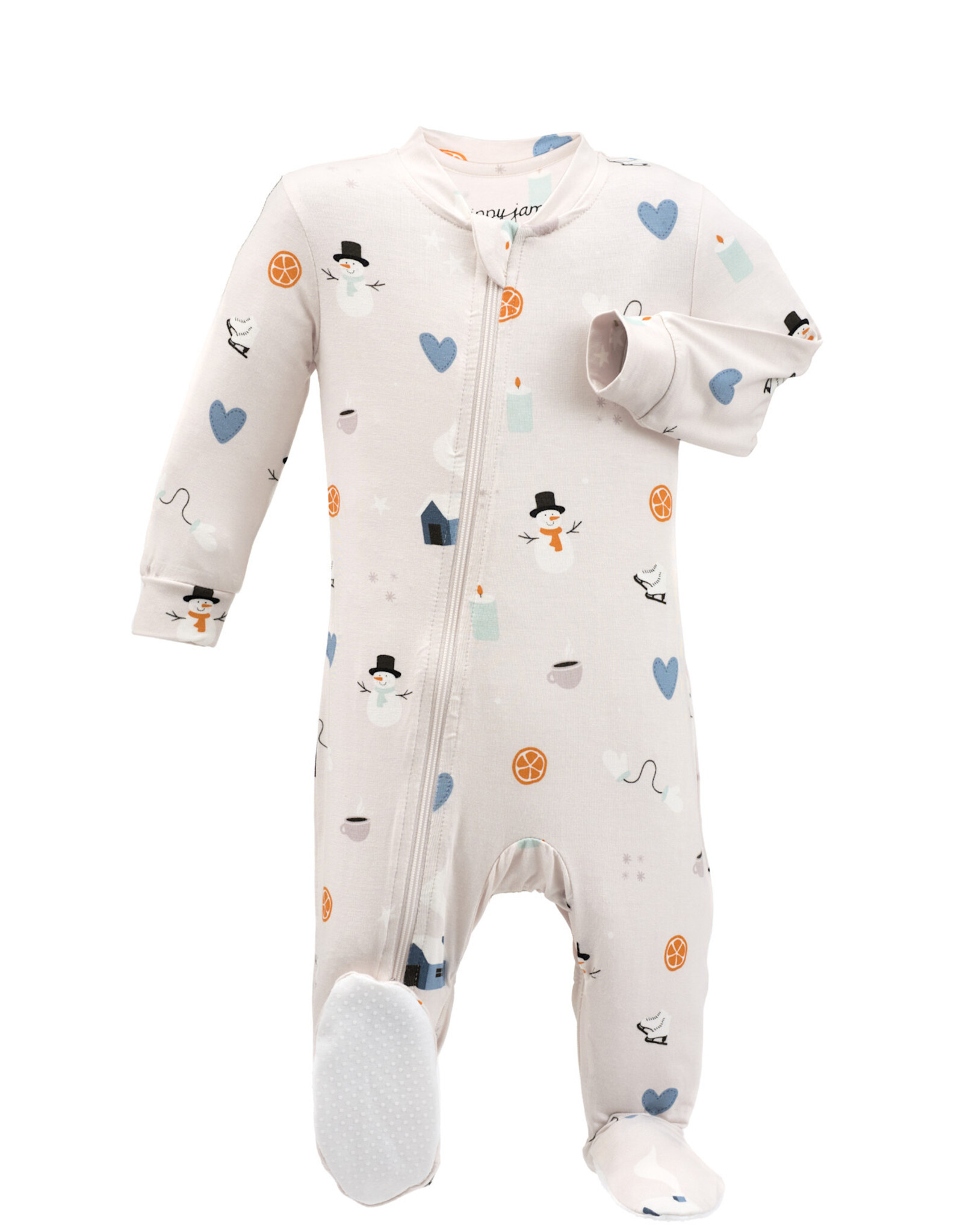 ZippyJamz Winter Whimsy - Bamboo