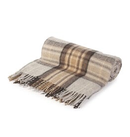 British & Irish Imports Highland Wool Blanket MacKellar 76 x 30
