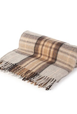 British & Irish Imports Highland Wool Blanket  MacKellar 76 x 60