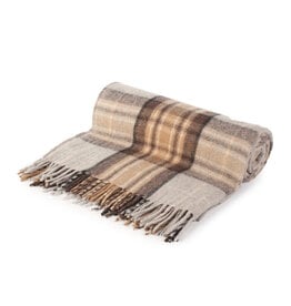 British & Irish Imports Highland Wool Blanket  MacKellar 76 x 60