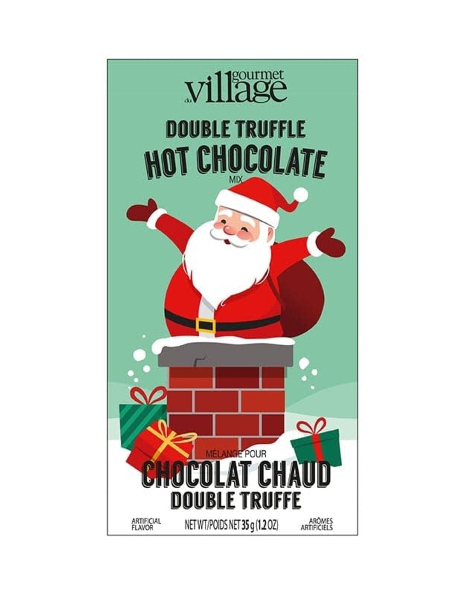 Festive Hot Chocolate Double Truffle Santa
