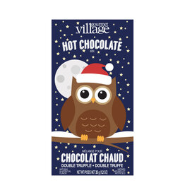 Festive Hot Chocolate Double Truffle Owl
