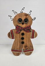 Wooden Gingerbread Man