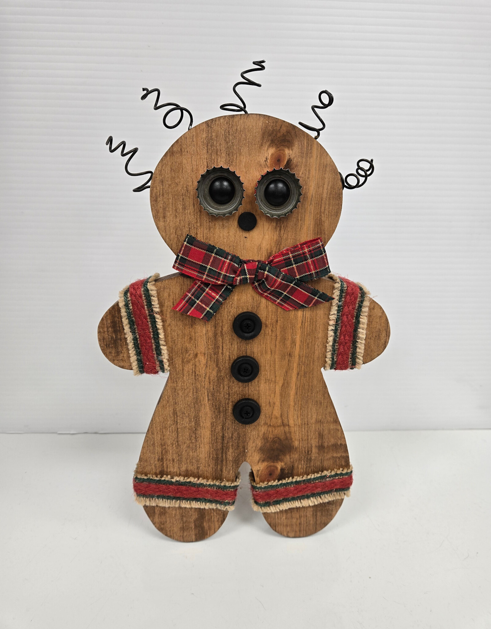 Wooden Gingerbread Man