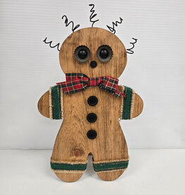 Wooden Gingerbread Man