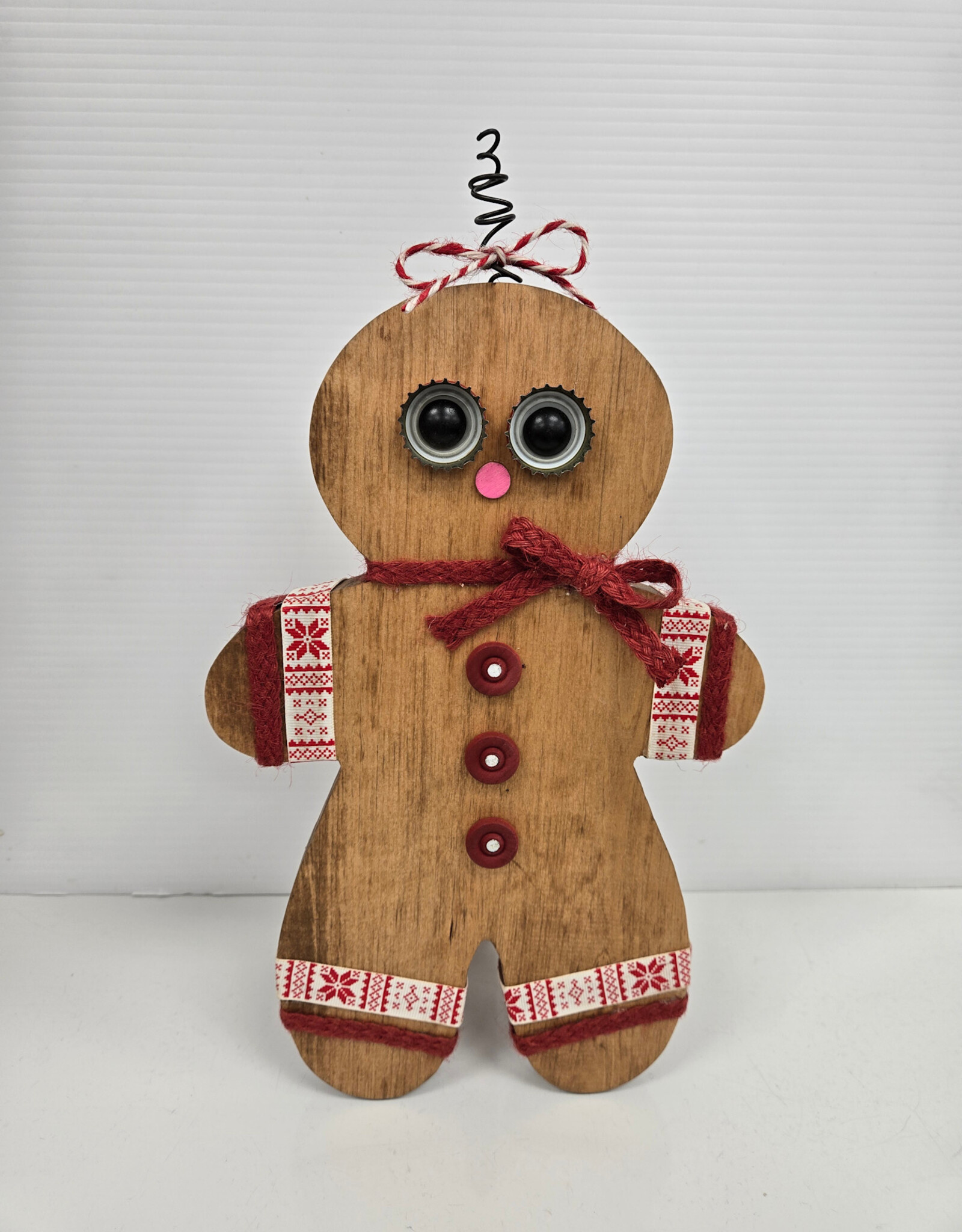 Wooden Gingerbread Lady