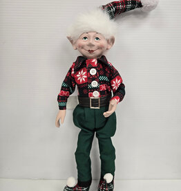 Christmas Elf Poseable Shelf Sitter