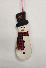 Handmade Snowman Ornament