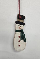 Handmade Snowman Ornament