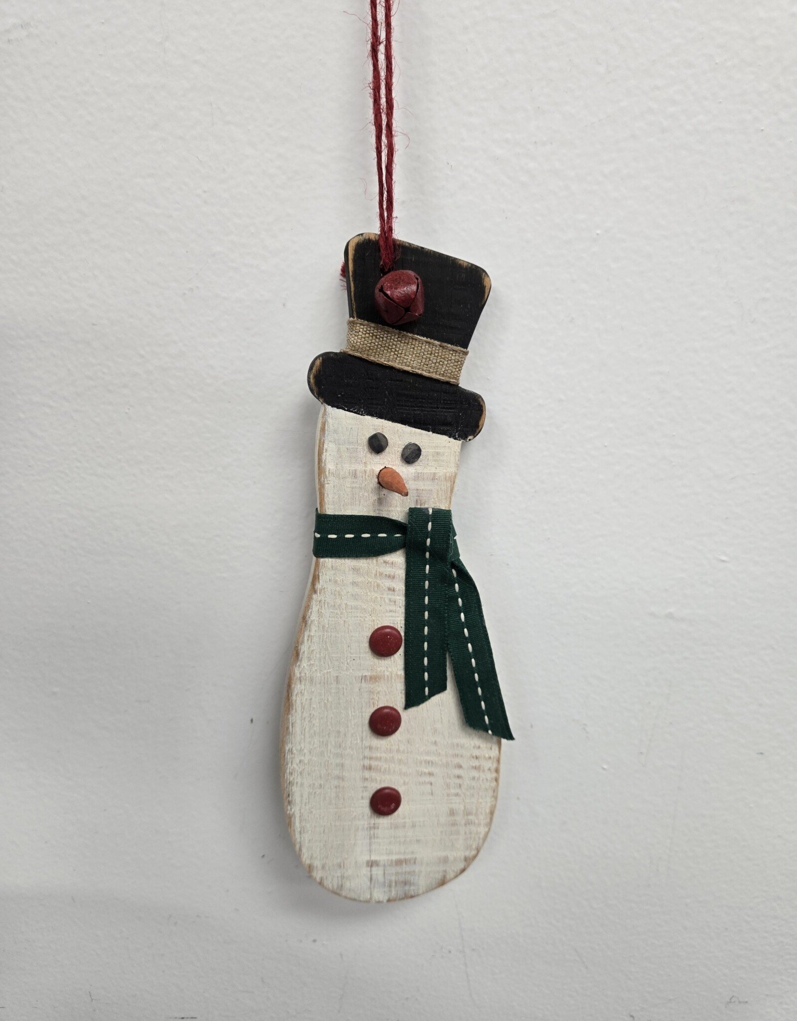 Handmade Snowman Ornament