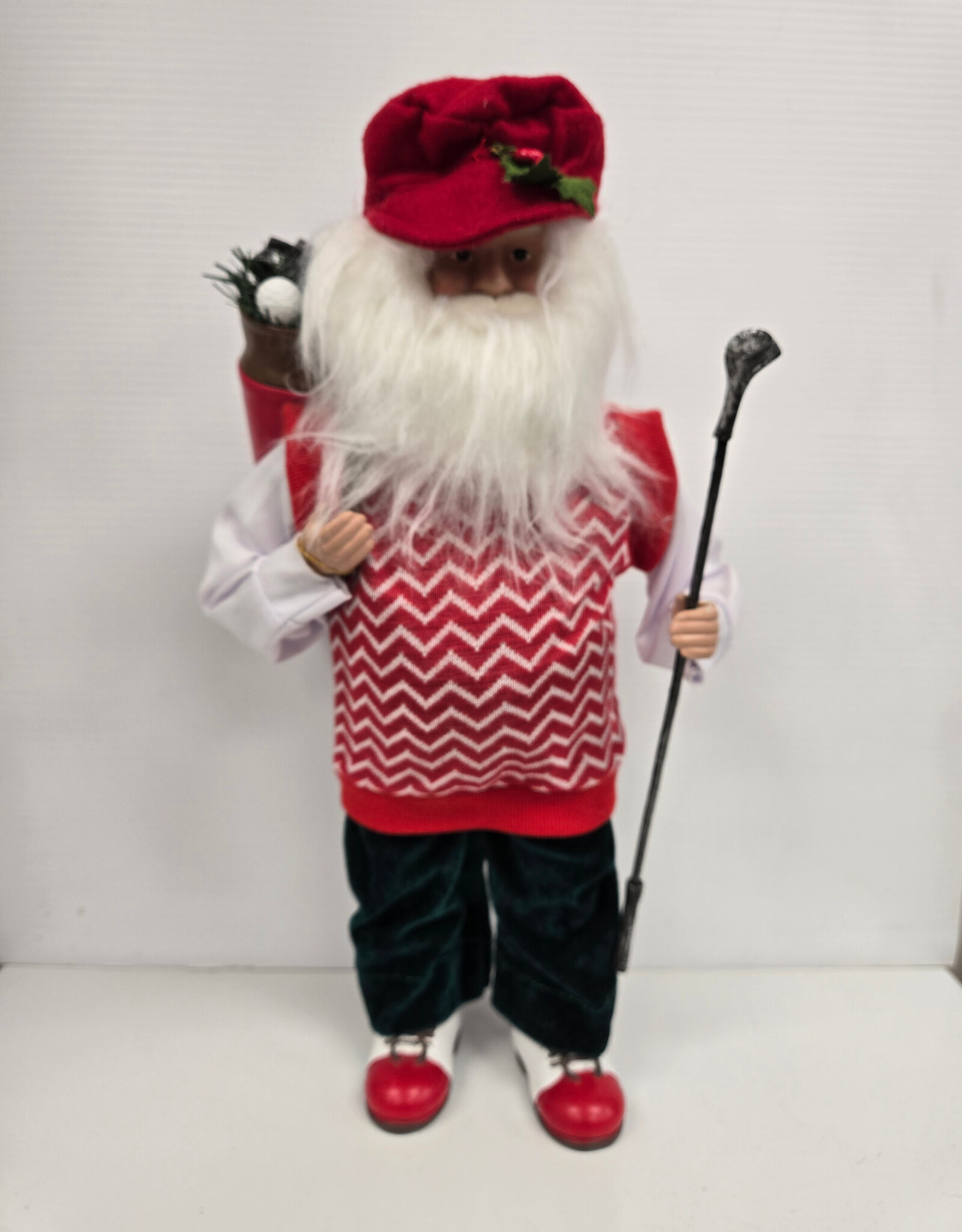 Golfing Santa - 18"