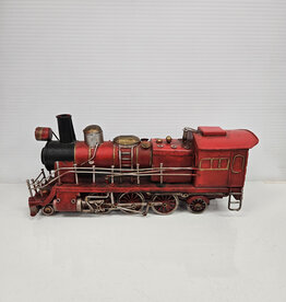 Red Metal Train