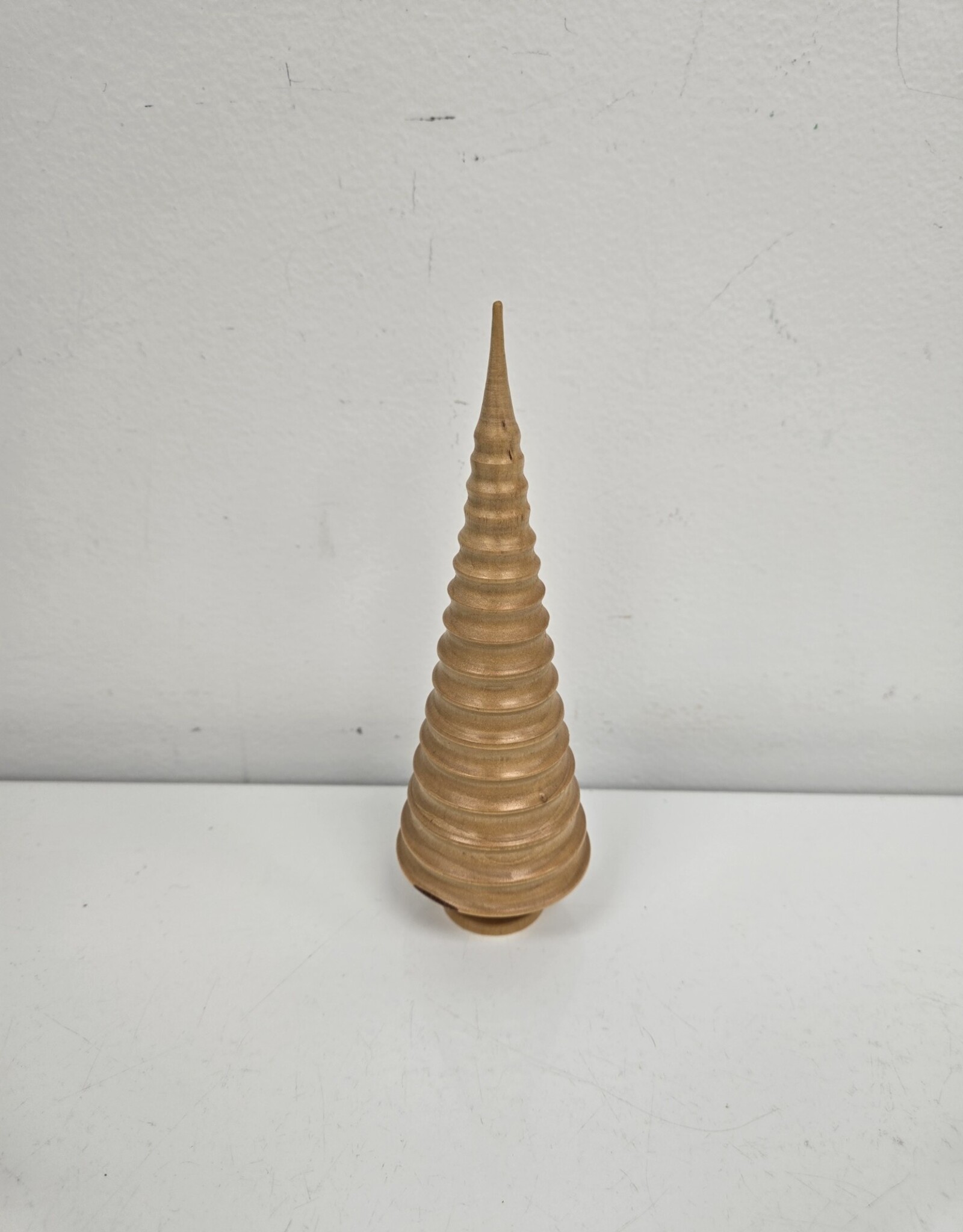 Handmade Wooden Turned Family of 4 w/Tree