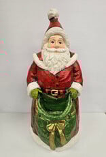 Heavy Santa w/green bag