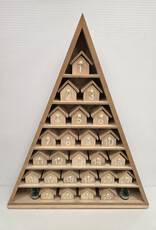 Wooden House Advent Calendar