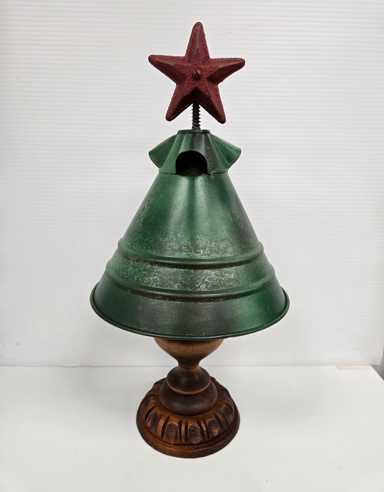 Vintage Wood & Metal Tree