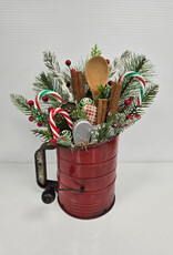 Vintage Sifter Arrangement