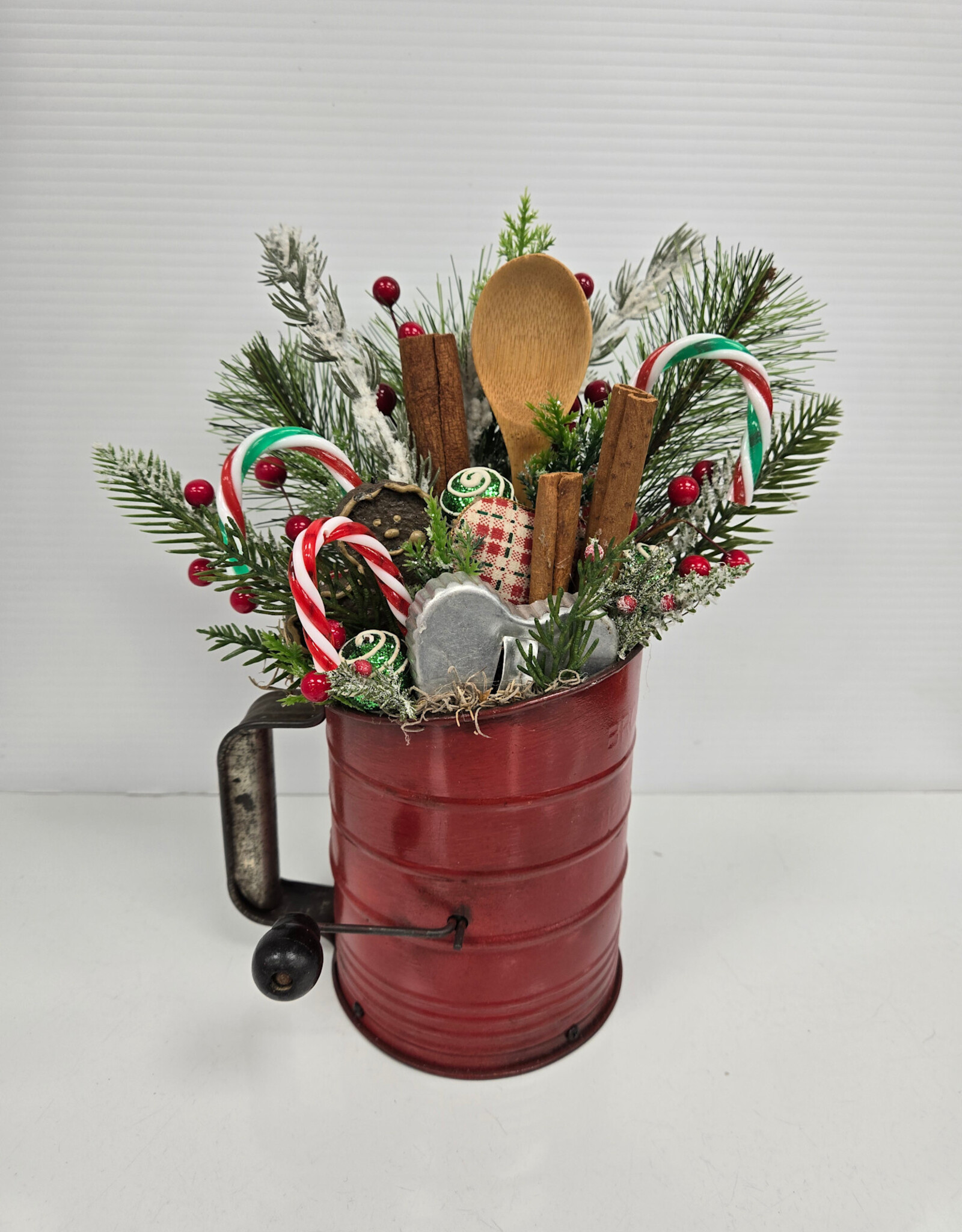 Vintage Sifter Arrangement