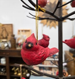 Resin Cardinal Ornament
