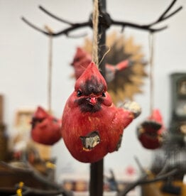 Resin Cardinal Ornament - small