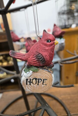 Resin Cardinal Ornament - Hope