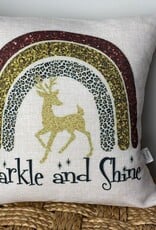 Sparkle and Shine pillow