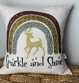 Sparkle and Shine pillow