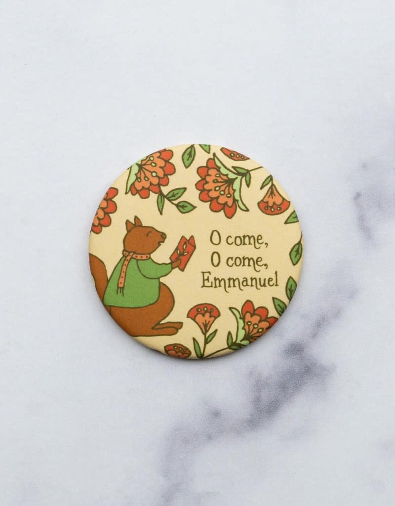 O Come, O Come Emmanuel Christmas Magnet