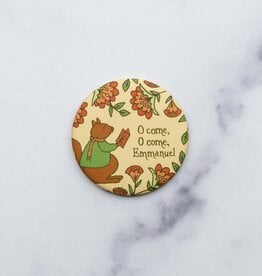 O Come, O Come Emmanuel Christmas Magnet