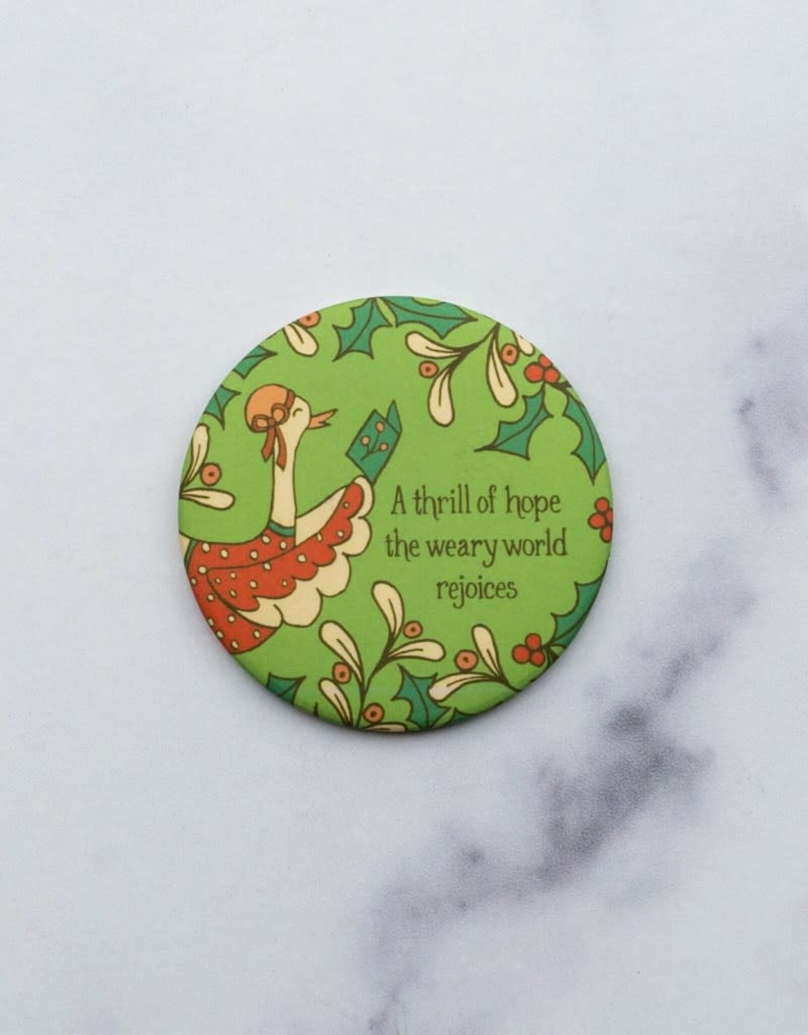 A Thrill of Hope Christmas Magnet