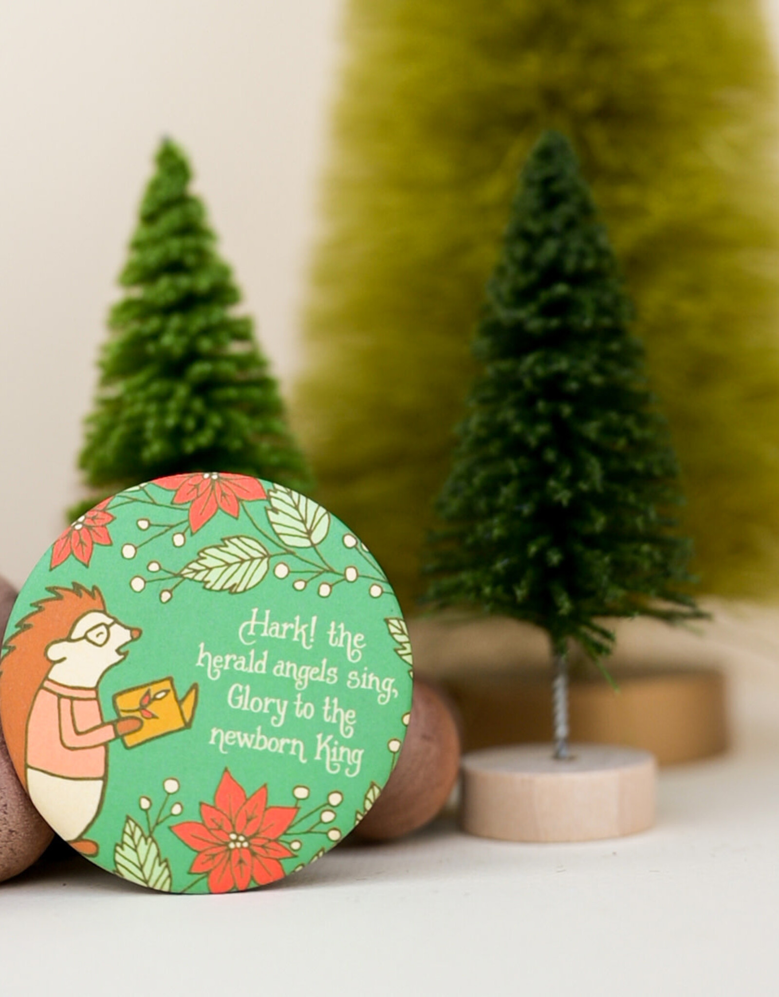 Hark! The Herald Angels Sing Christmas Magnet